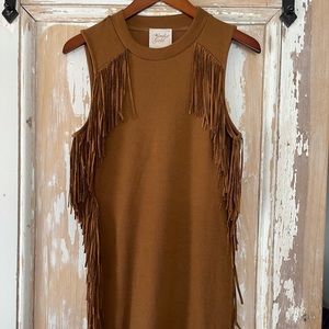 Minds of Gold western fringe dress.